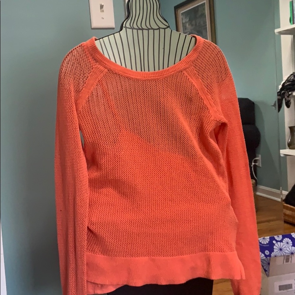 Orange shirt
